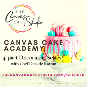 CANVAS CAKE ACADEMY! - Purchase all 4 Classes