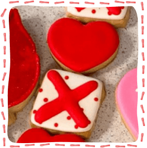 Valentine's Day 'XOXO' Cookie Set