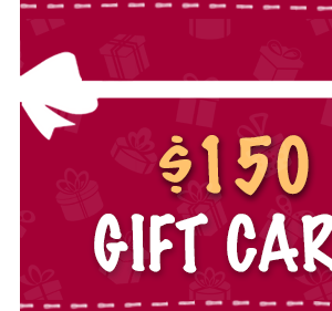 Gift Card $150.00