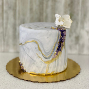 Photo of a Geode Cake