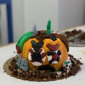 Photo of Pumpkin Characters Competition cake