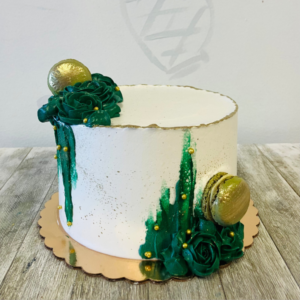 Green and Gold - Cakes
