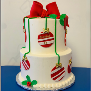2Tier Christmas - Cakes