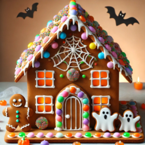 Glow-in-the-Dark Gingerbread House Decorating Class for Kids - Open Studio