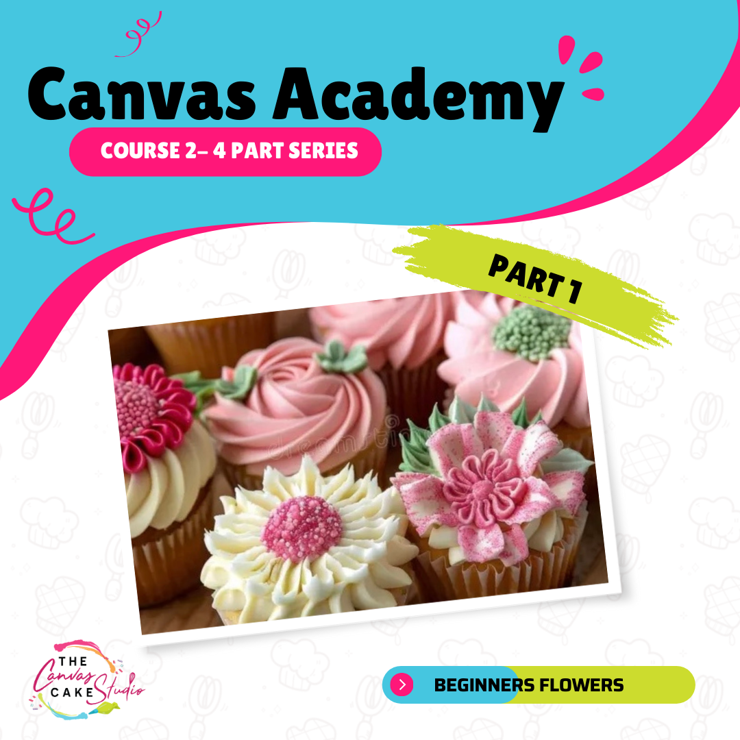 Course 2-Part 1- Beginners Buttercream Flowers - February 15 - 3:00PM-5:00PM