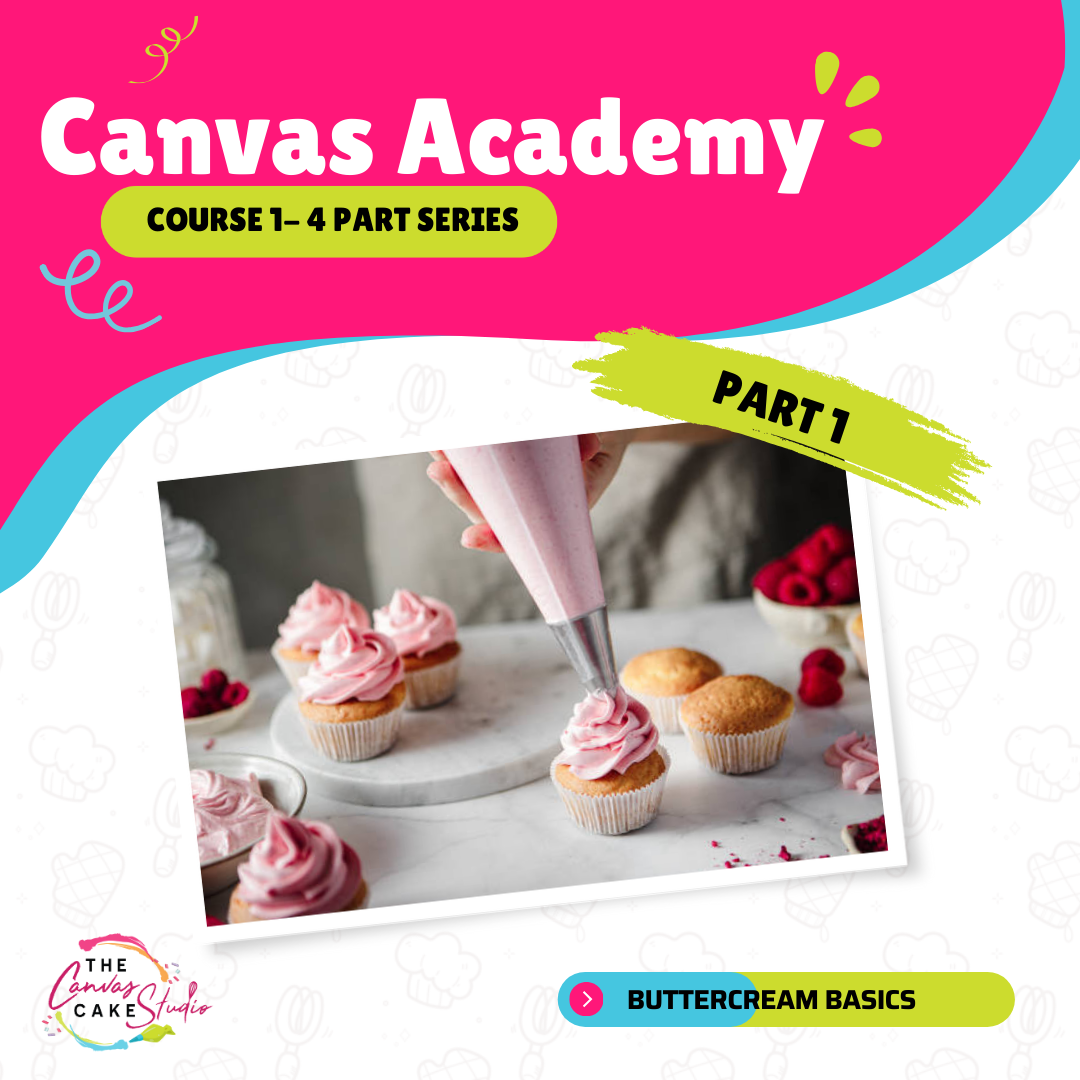 Course 1 - Part 1 - Buttercream Basics - January 18 - 3:00PM - 5:00PM