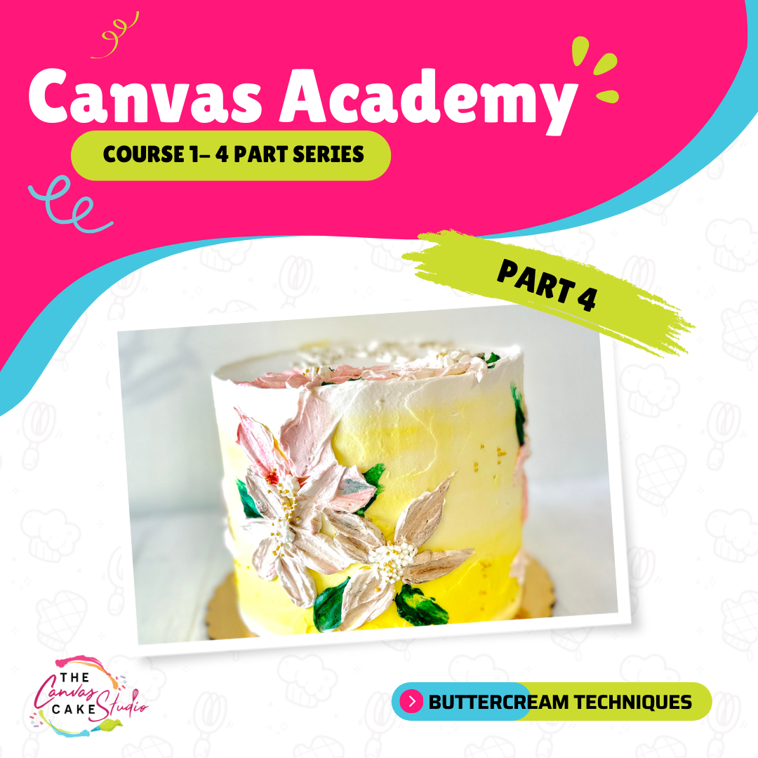 Course 1- Part 4- Buttercream Techniques - February 8 - 3:00PM-5:00PM