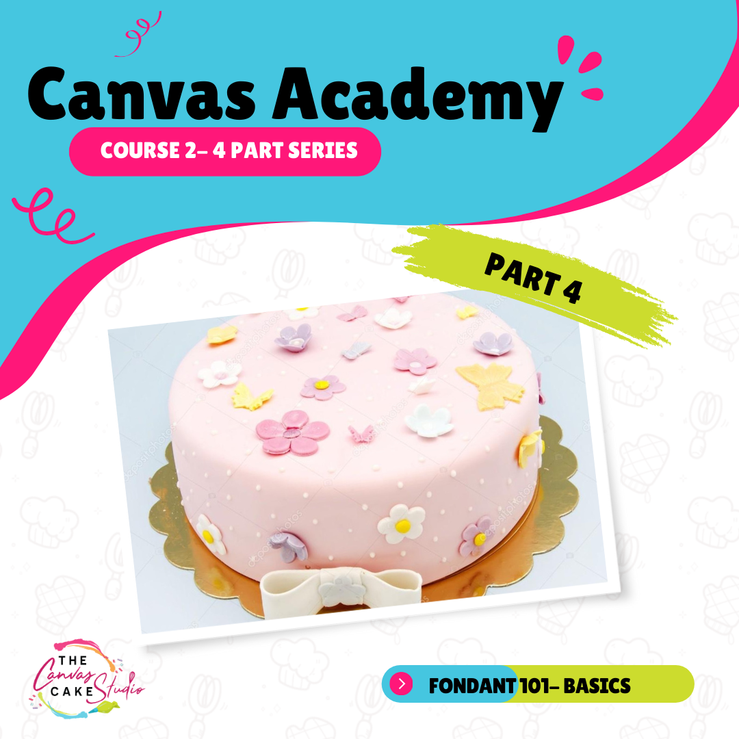 Course 2-Part 4- Fondant 101- Basics - March 8 - 3:00PM-5:30PM