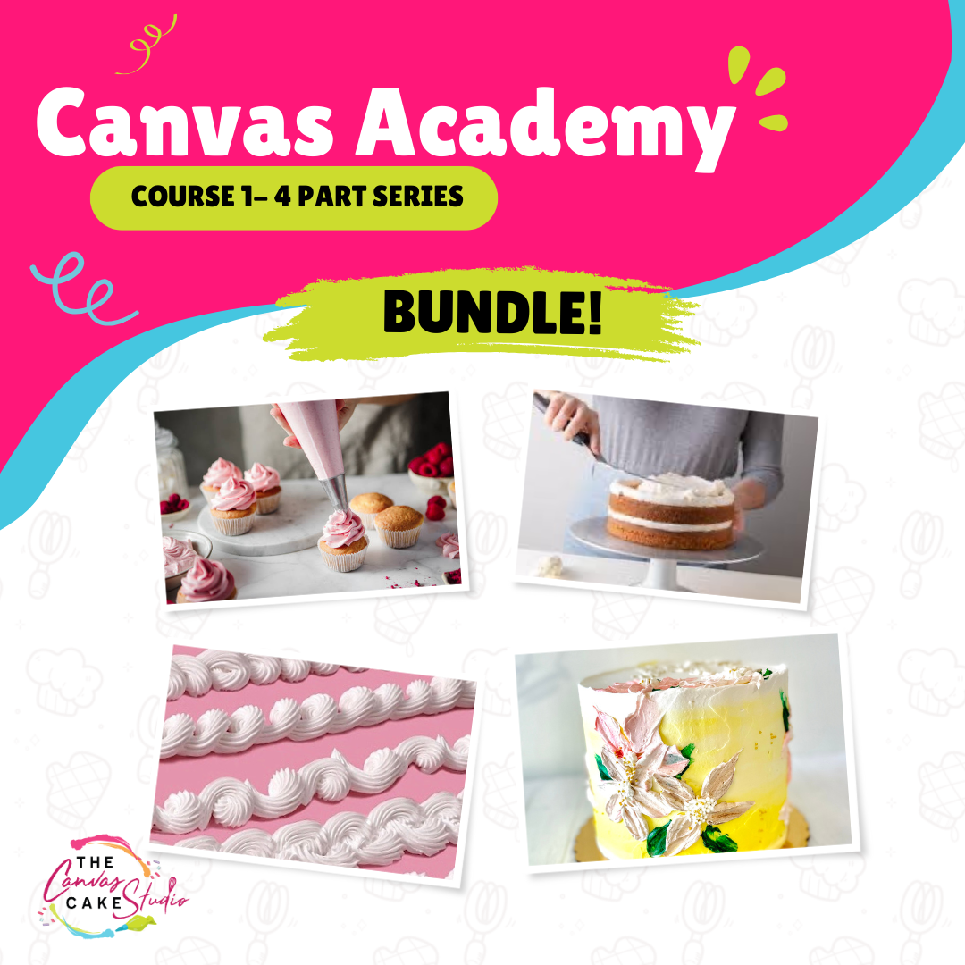 Canvas Cake Studio- Academy Bundle Course 1